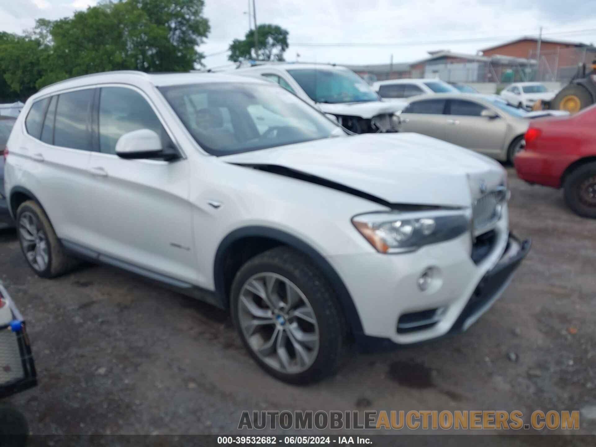 5UXWZ7C39H0V93589 BMW X3 2017