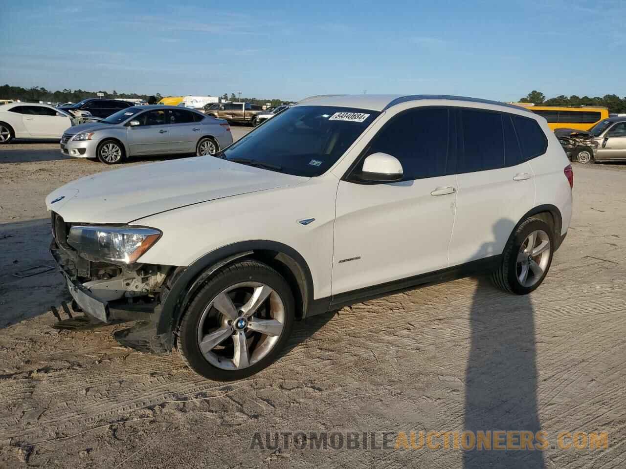 5UXWZ7C39H0X39487 BMW X3 2017