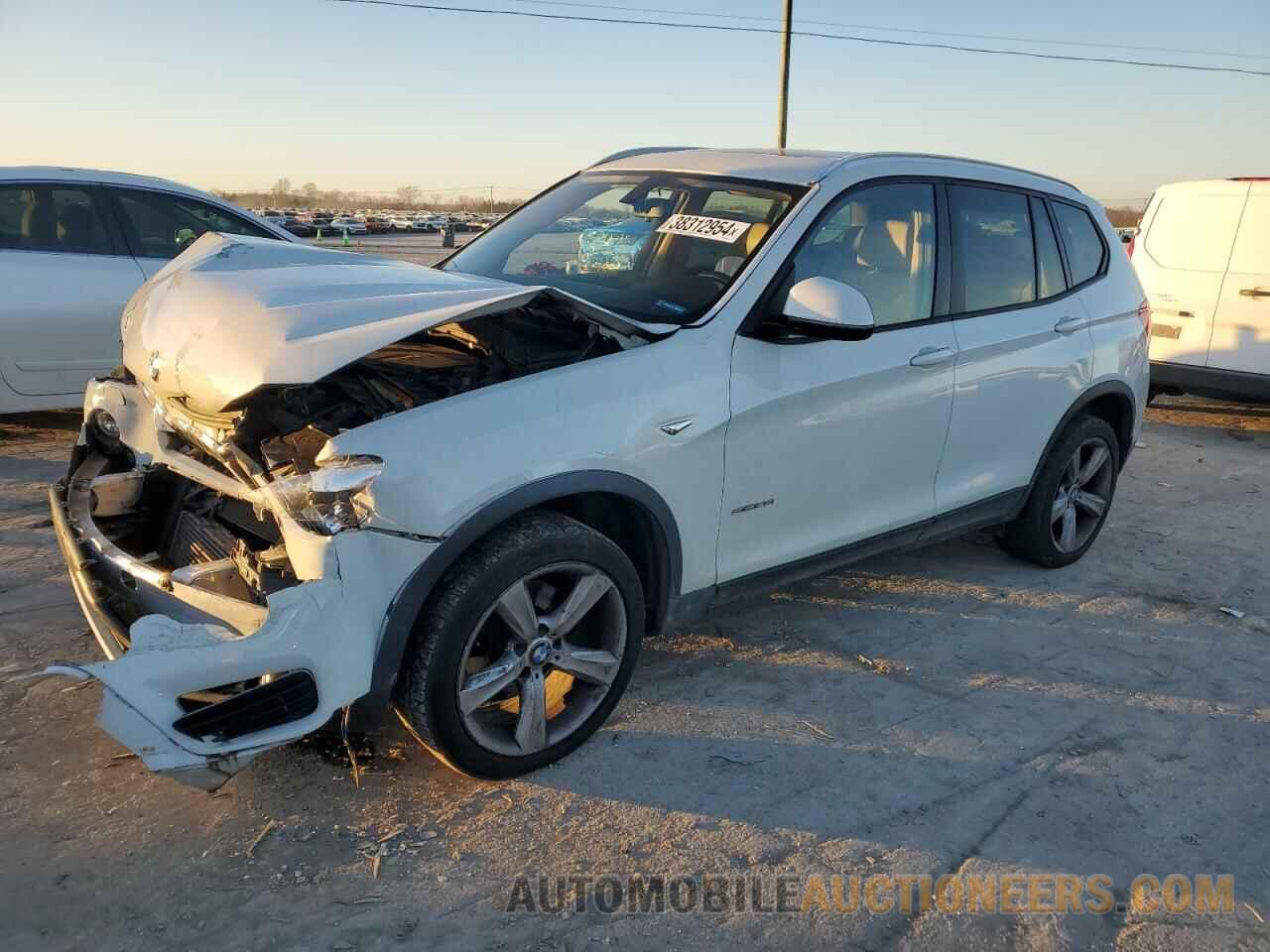 5UXWZ7C39H0X41224 BMW X3 2017