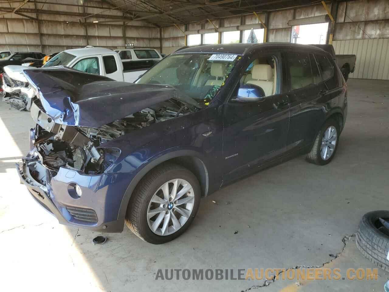 5UXWZ7C39H0X42731 BMW X3 2017