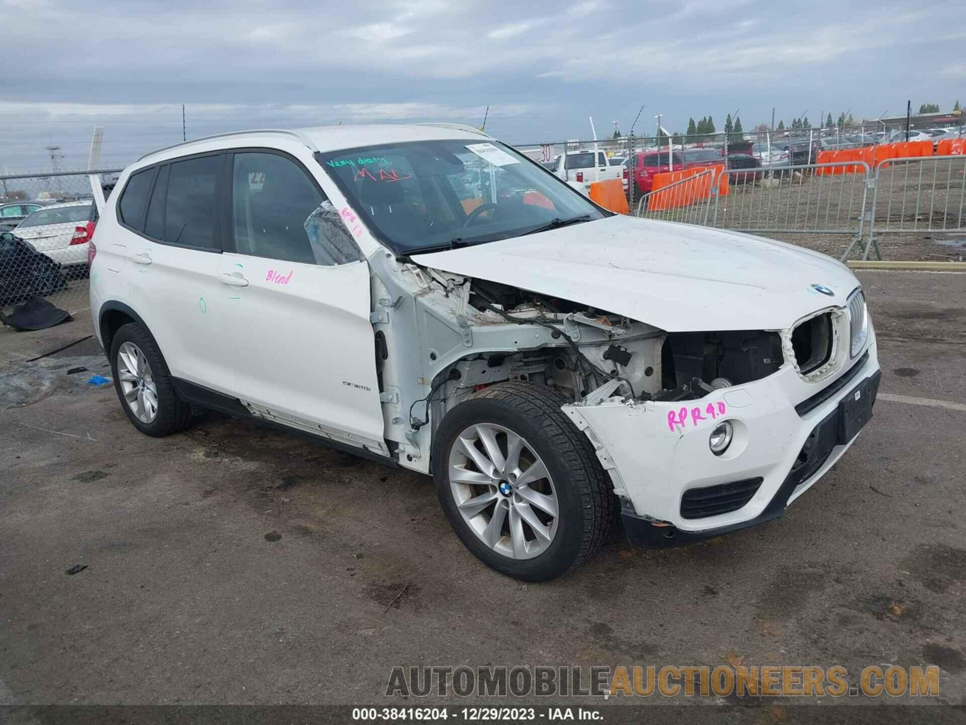 5UXWZ7C3XH0V86909 BMW X3 2017