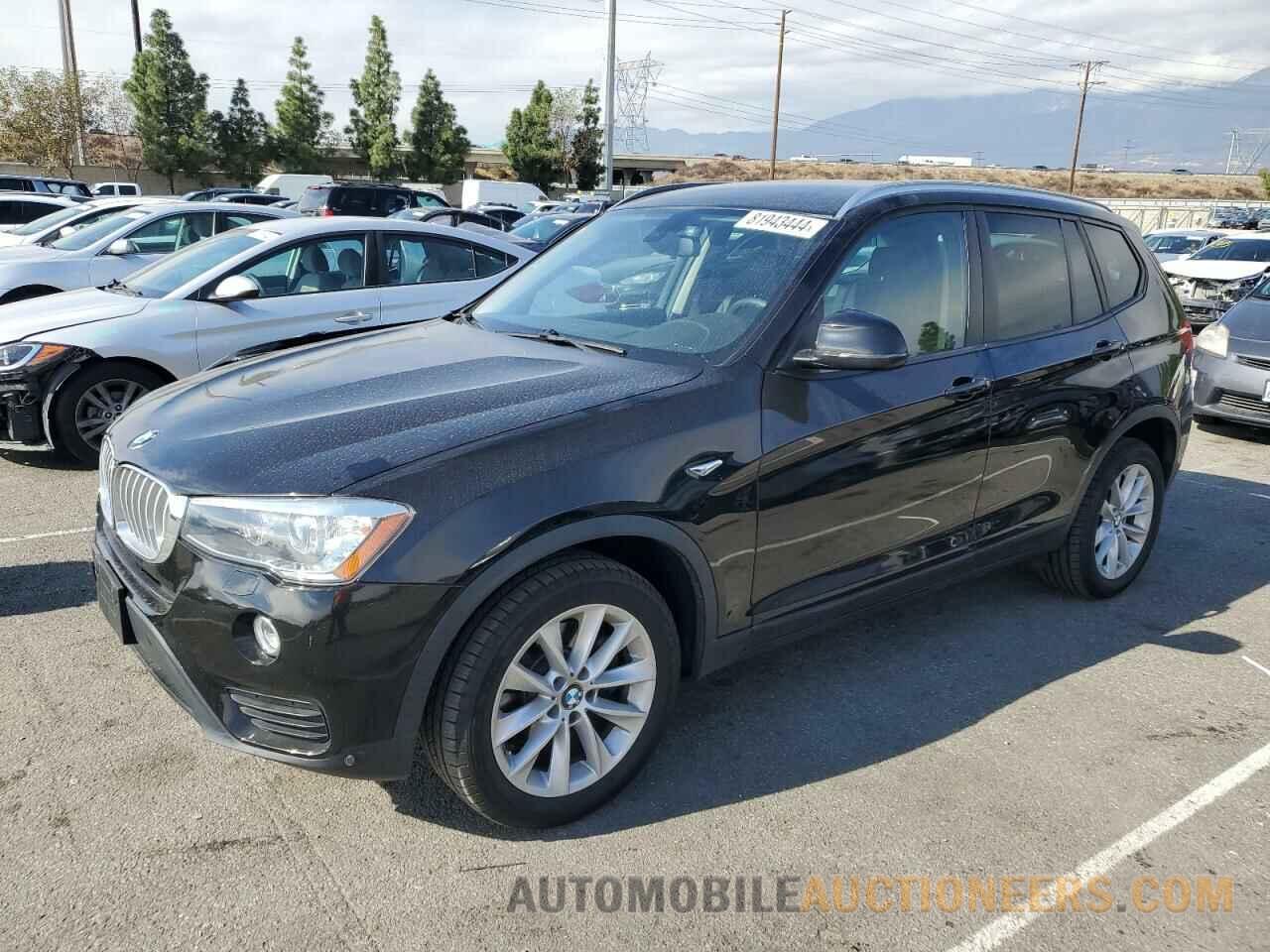 5UXWZ7C3XH0V87459 BMW X3 2017