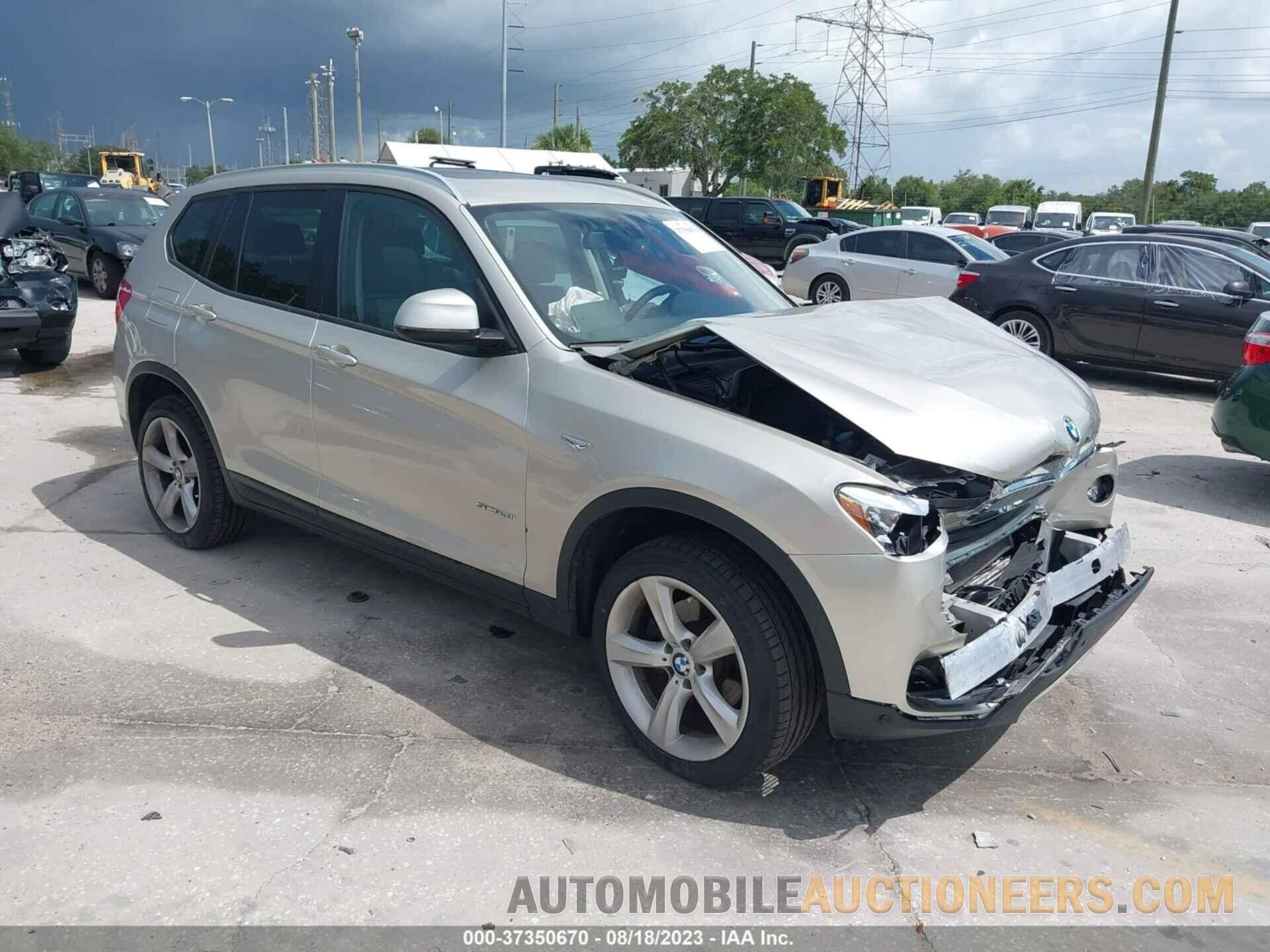 5UXWZ7C3XH0V89132 BMW X3 2017