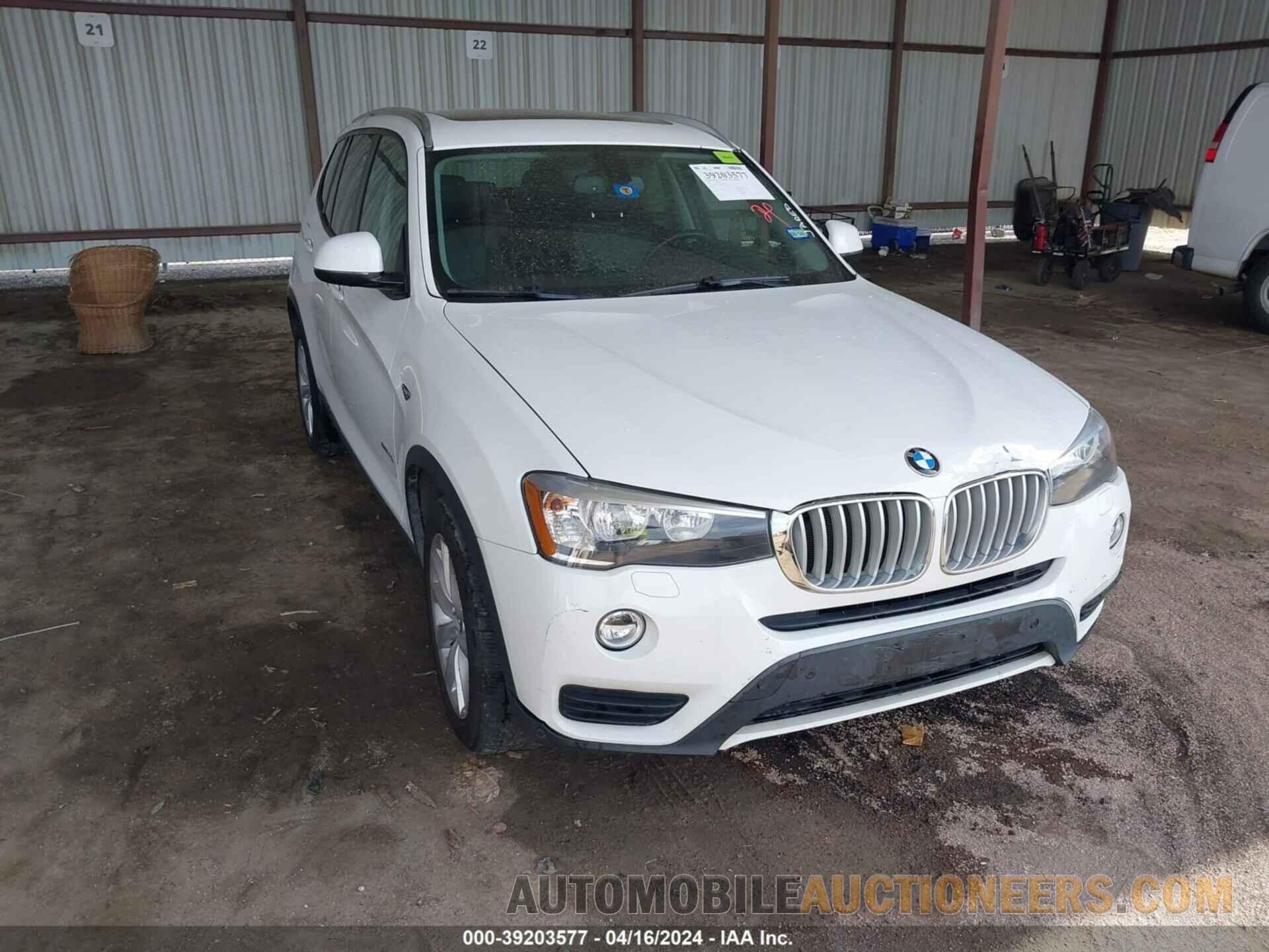 5UXWZ7C3XH0V89289 BMW X3 2017