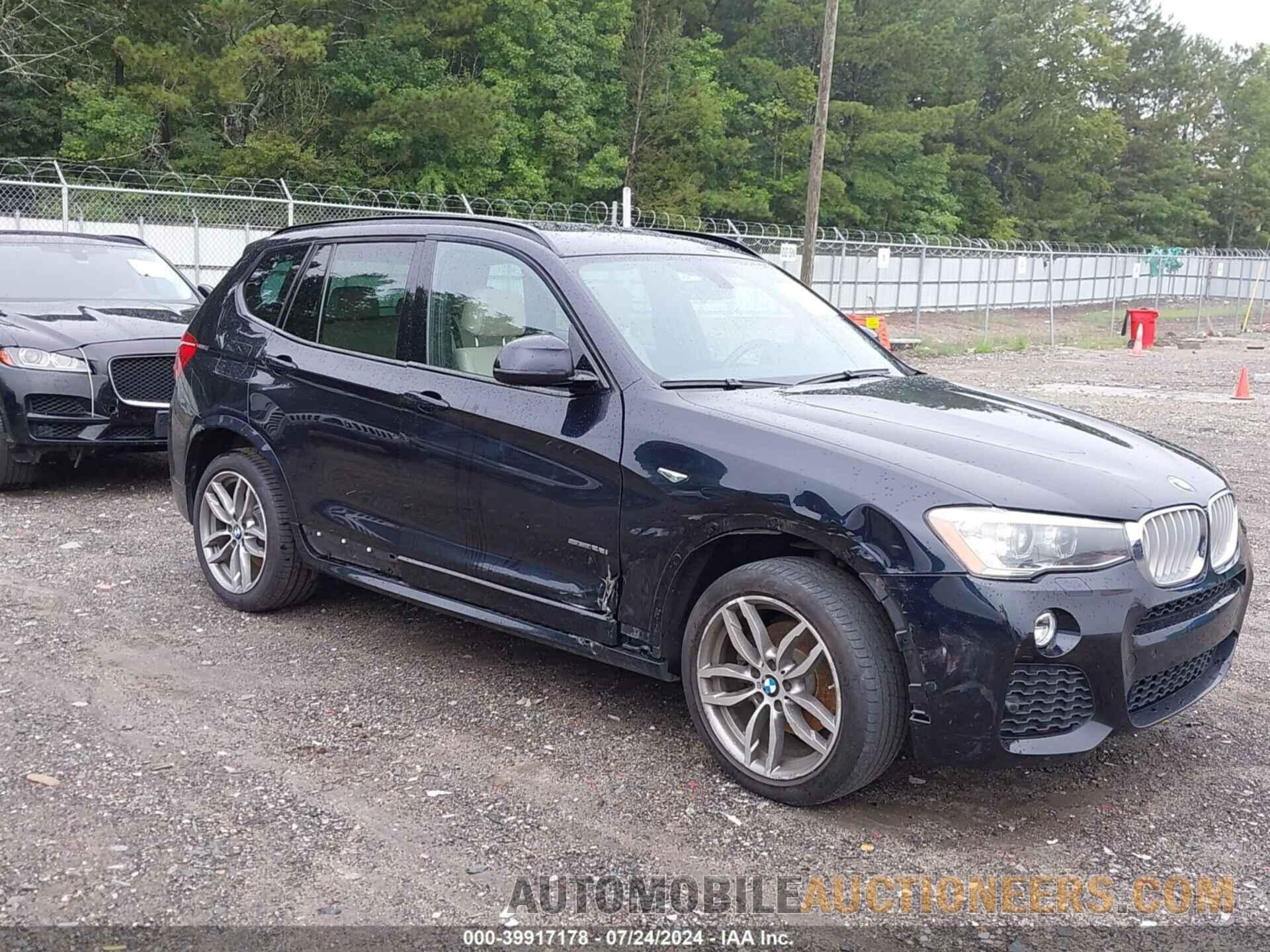 5UXWZ7C3XH0V90121 BMW X3 2017