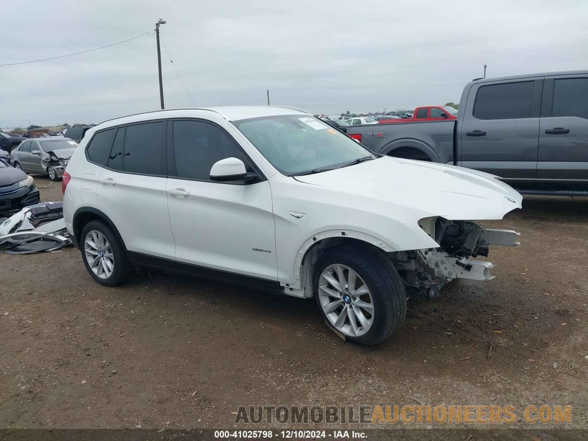 5UXWZ7C3XH0X39563 BMW X3 2017