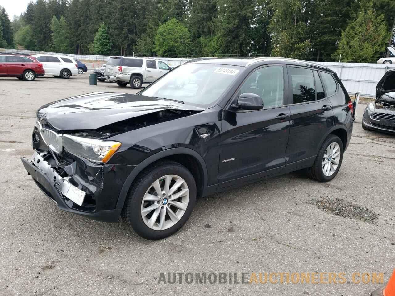 5UXWZ7C3XH0X40180 BMW X3 2017