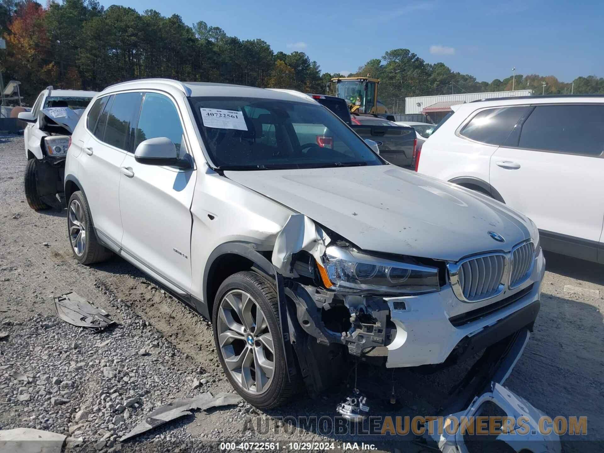 5UXWZ7C3XH0X40597 BMW X3 2017