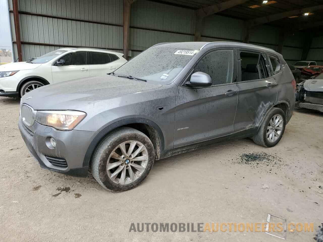 5UXWZ7C50F0F75774 BMW X3 2015