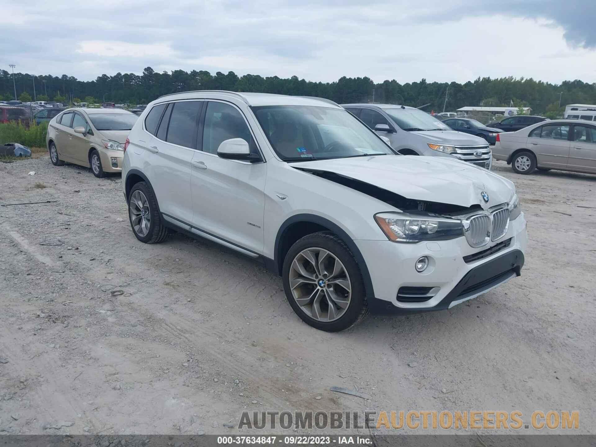 5UXWZ7C50F0M83075 BMW X3 2015