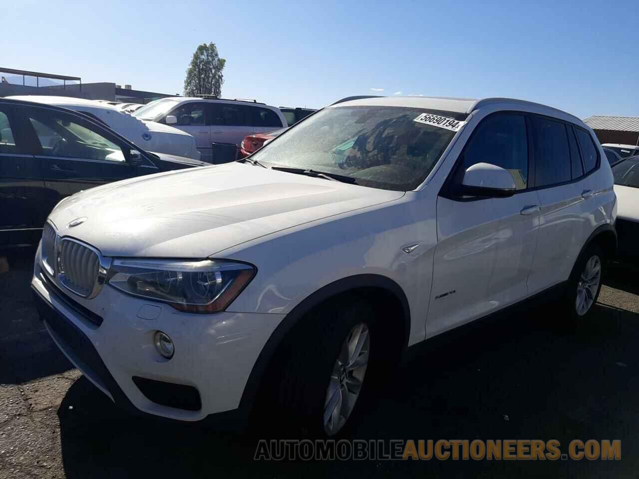 5UXWZ7C50F0M83237 BMW X3 2015