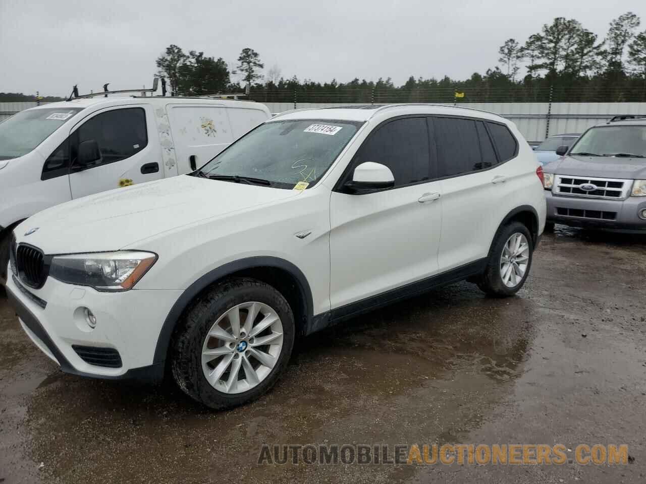 5UXWZ7C50G0M83823 BMW X3 2016