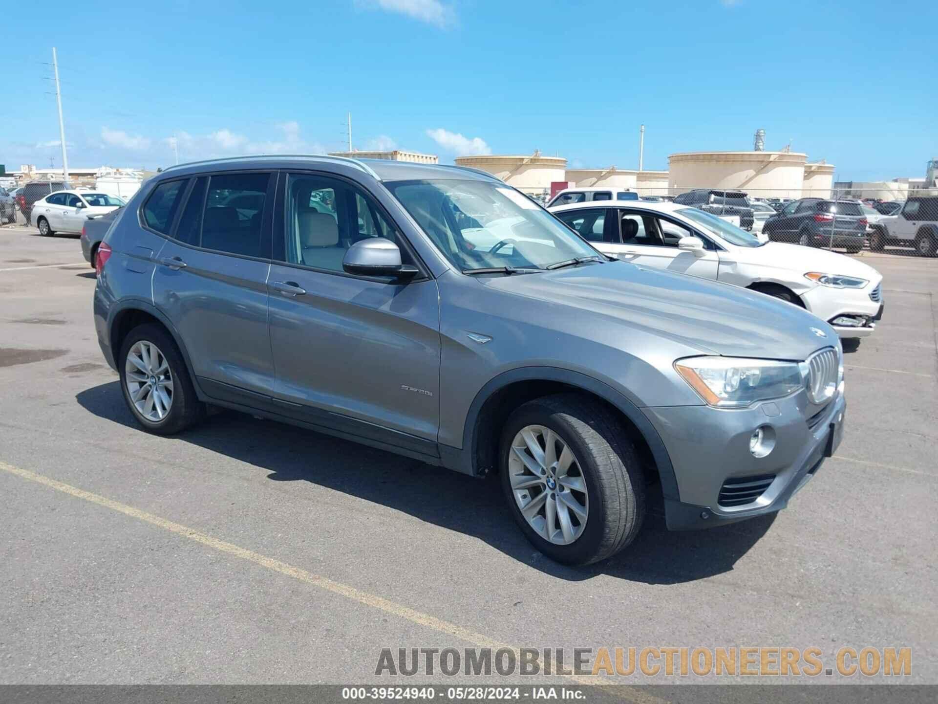 5UXWZ7C50G0R32286 BMW X3 2016