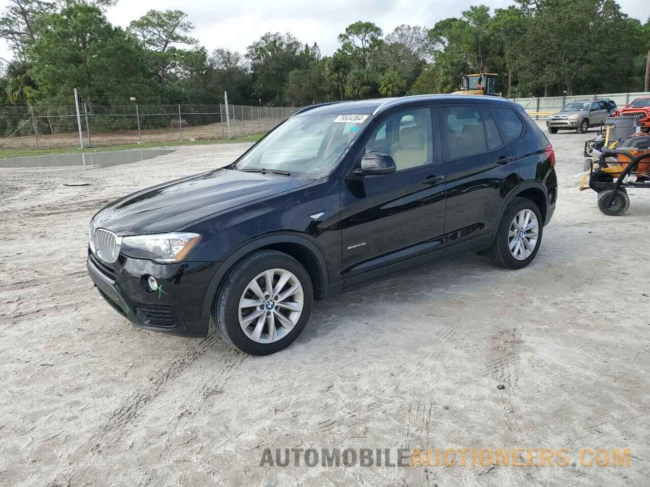 5UXWZ7C50G0R32773 BMW X3 2016