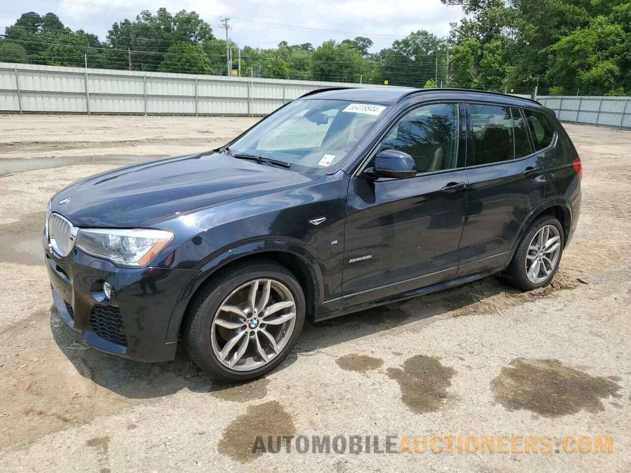 5UXWZ7C50H0T43949 BMW X3 2017