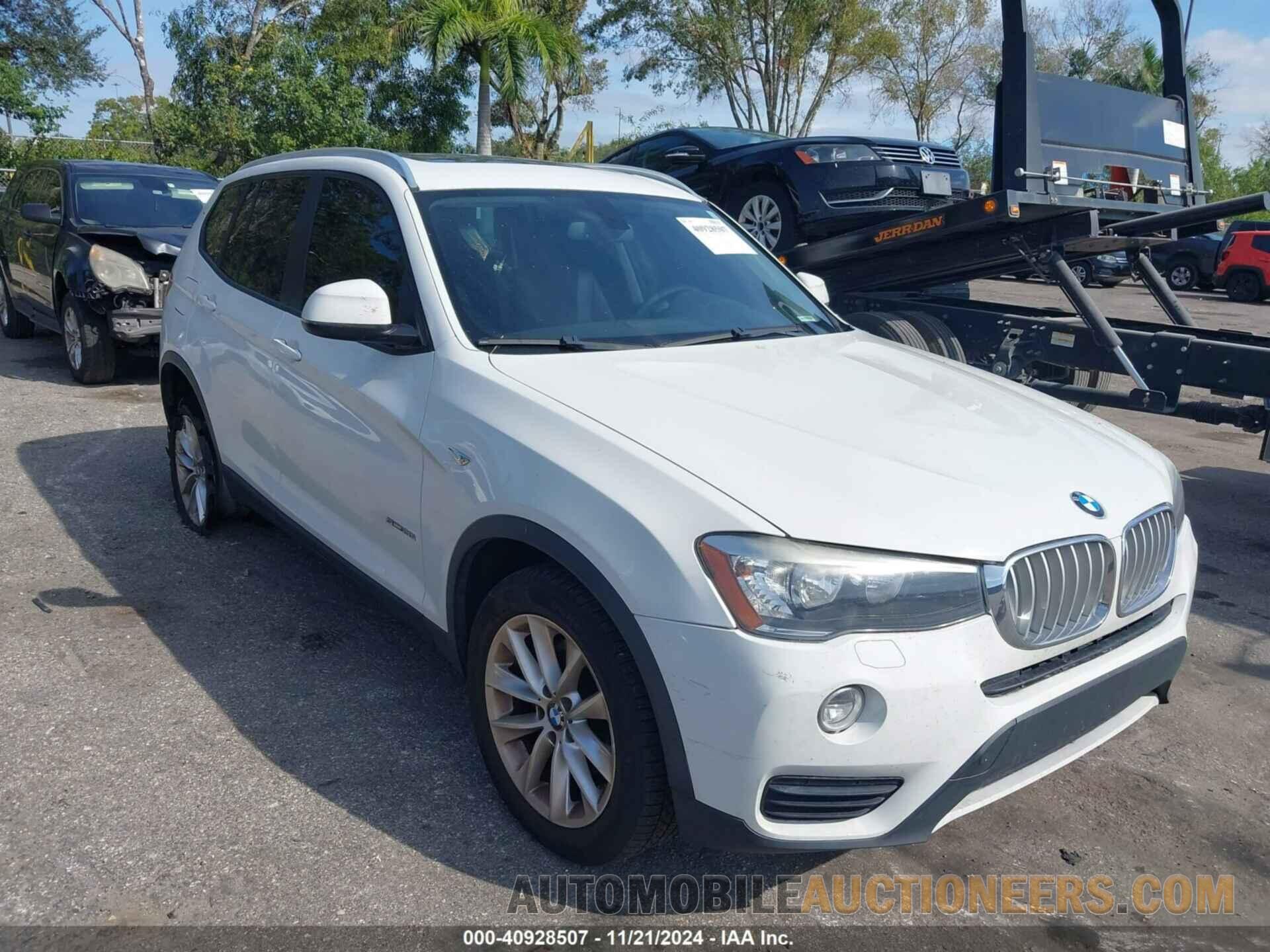 5UXWZ7C50H0T44048 BMW X3 2017