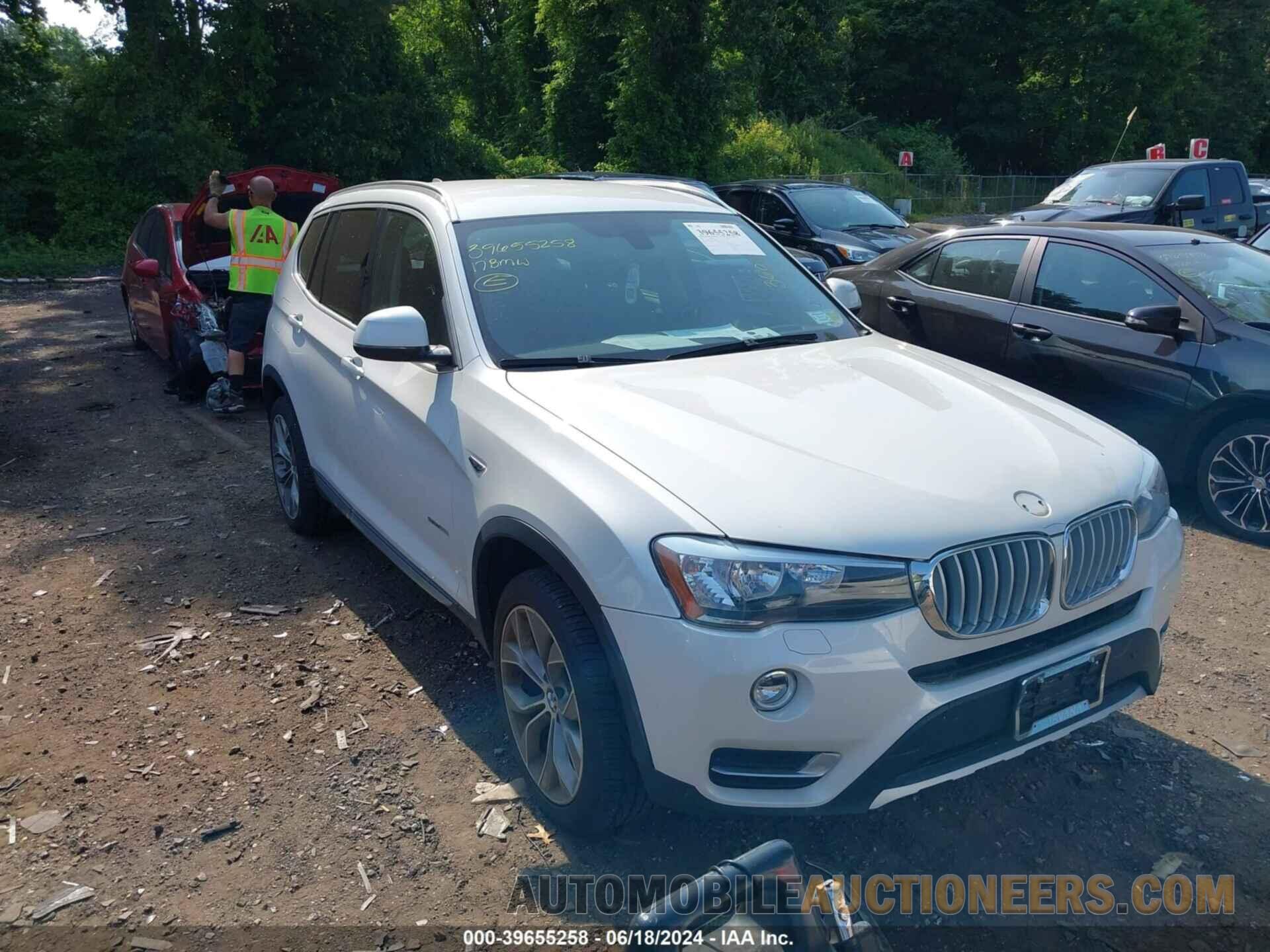 5UXWZ7C50H0V86189 BMW X3 2017