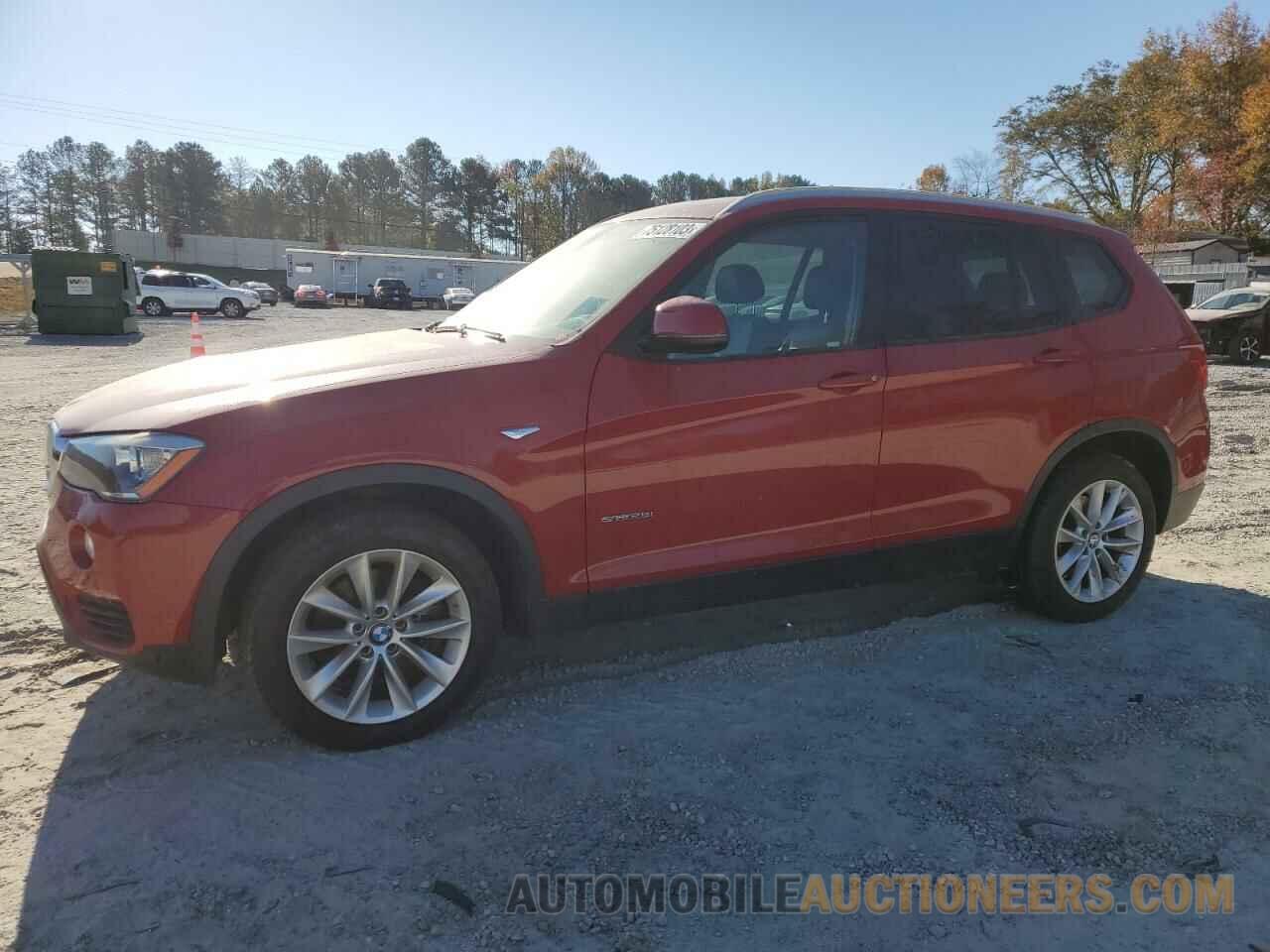 5UXWZ7C51F0F75699 BMW X3 2015