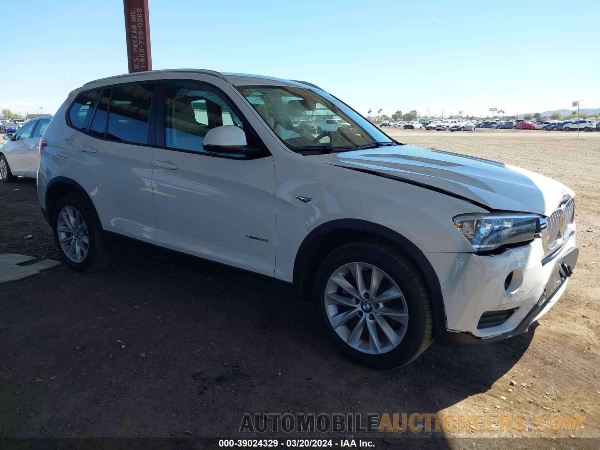 5UXWZ7C51F0F76495 BMW X3 2015