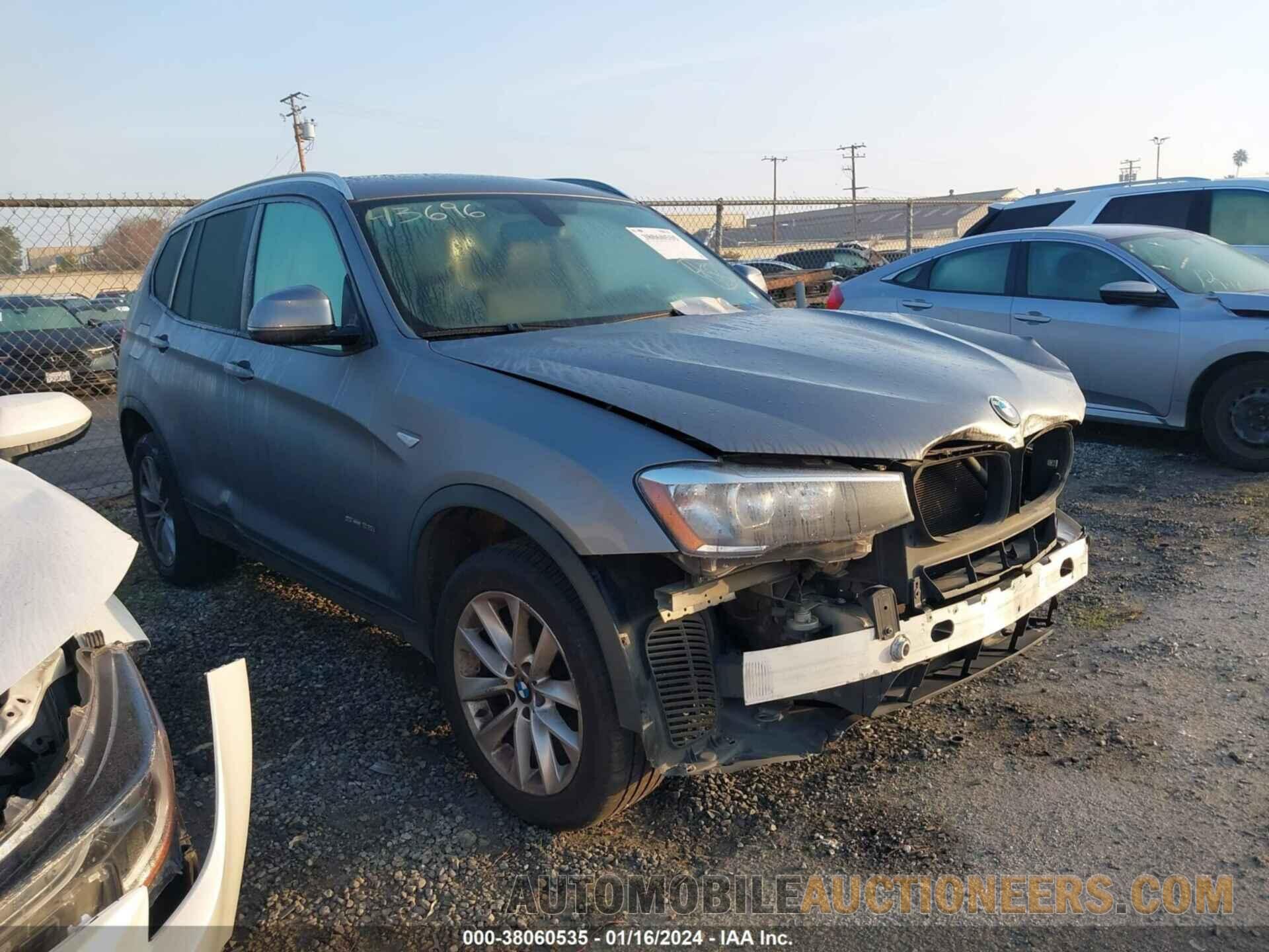 5UXWZ7C51F0M83179 BMW X3 2015