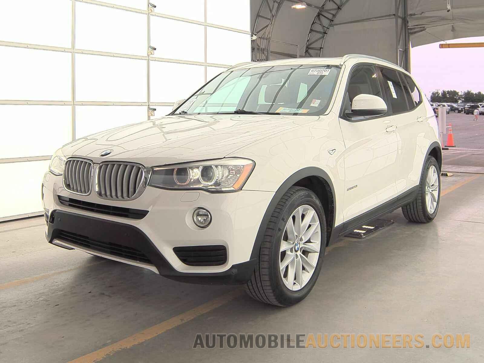 5UXWZ7C51G0R32006 BMW X3 2016