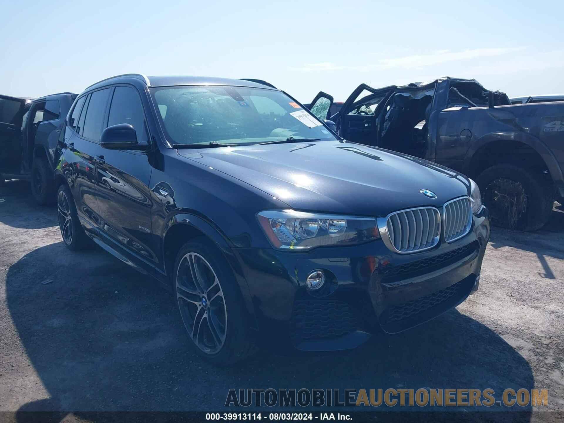 5UXWZ7C51H0T43989 BMW X3 2017