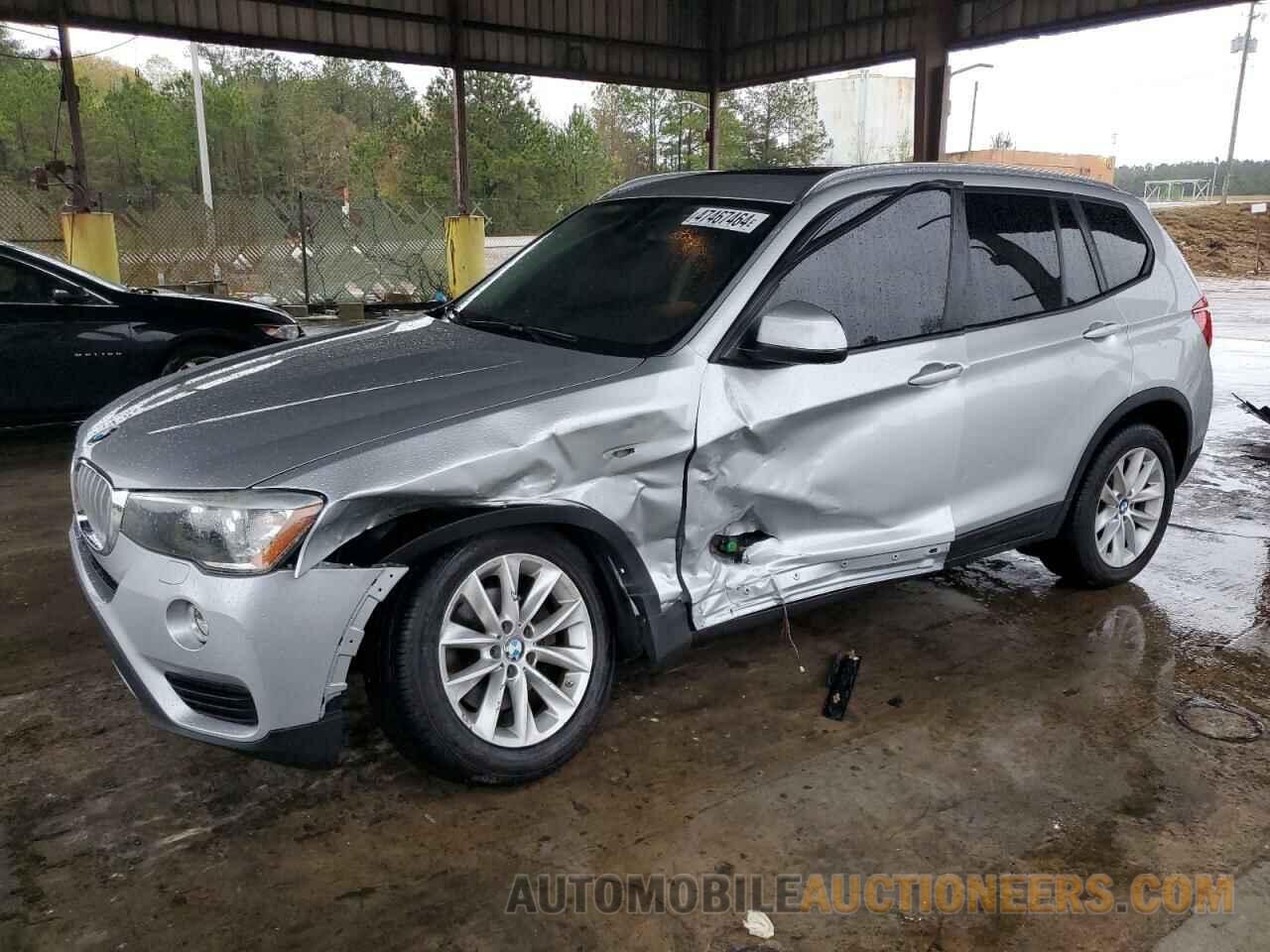 5UXWZ7C51H0T44088 BMW X3 2017