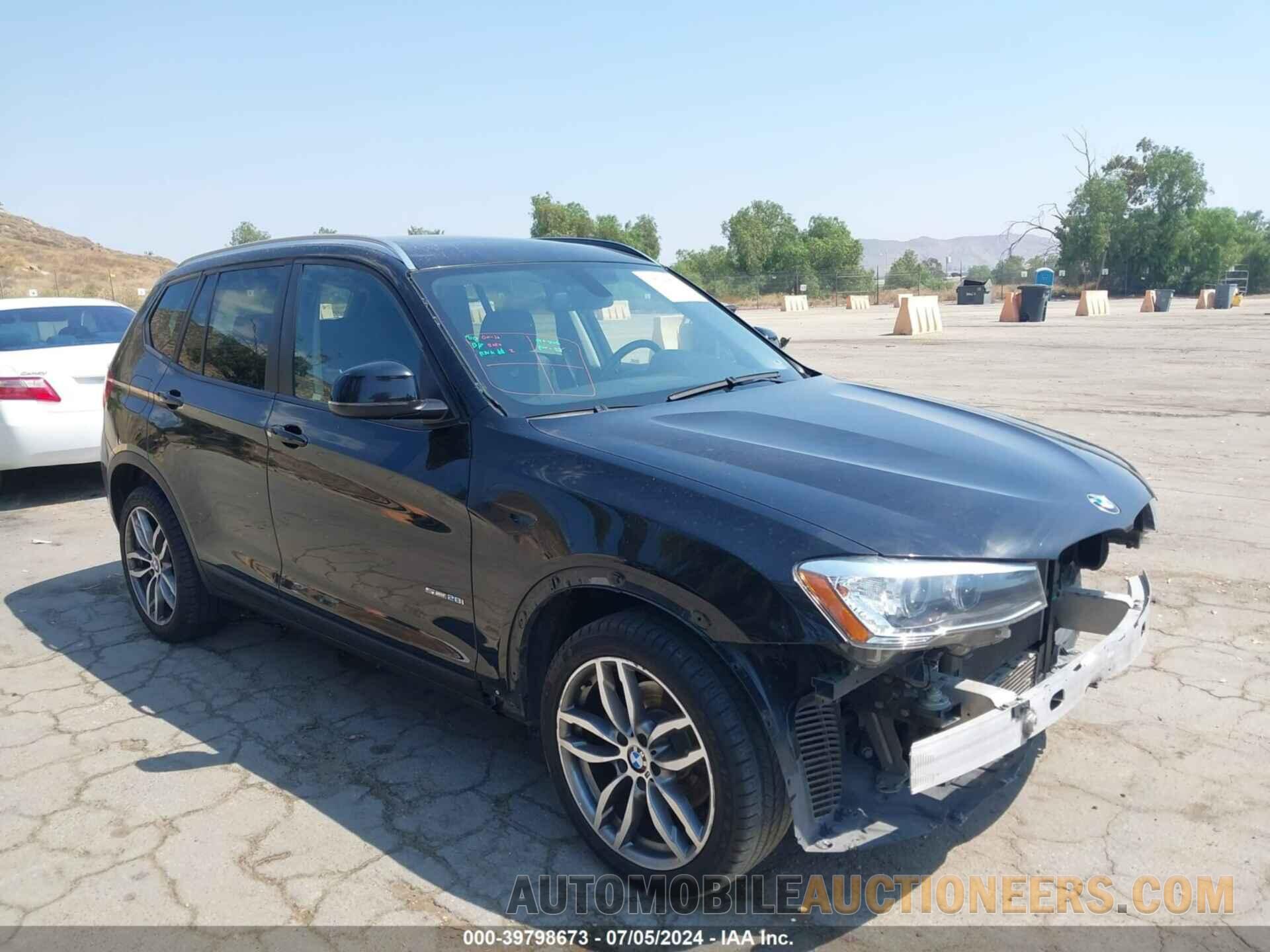 5UXWZ7C51H0U46622 BMW X3 2017