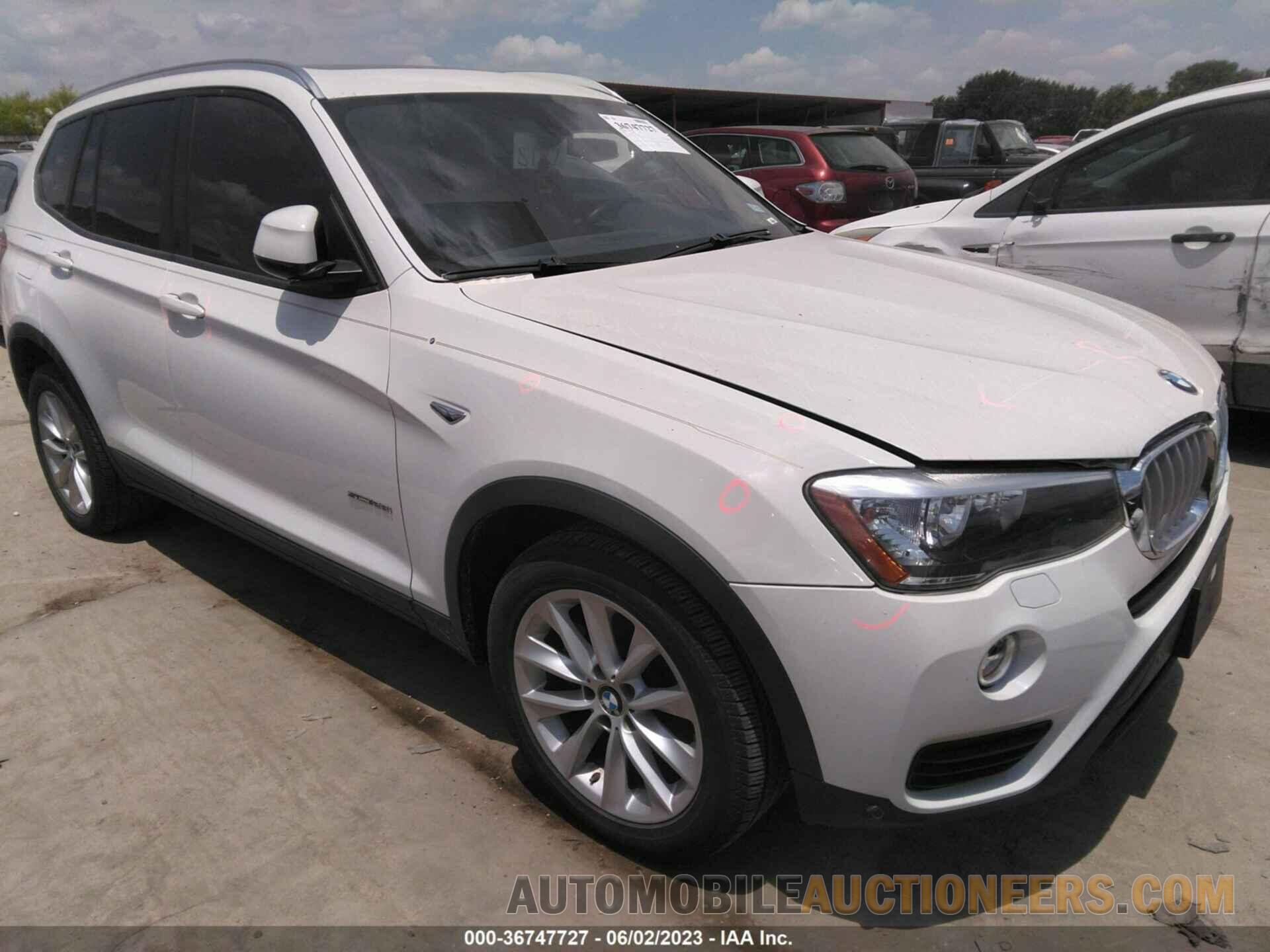 5UXWZ7C51H0V85116 BMW X3 2017