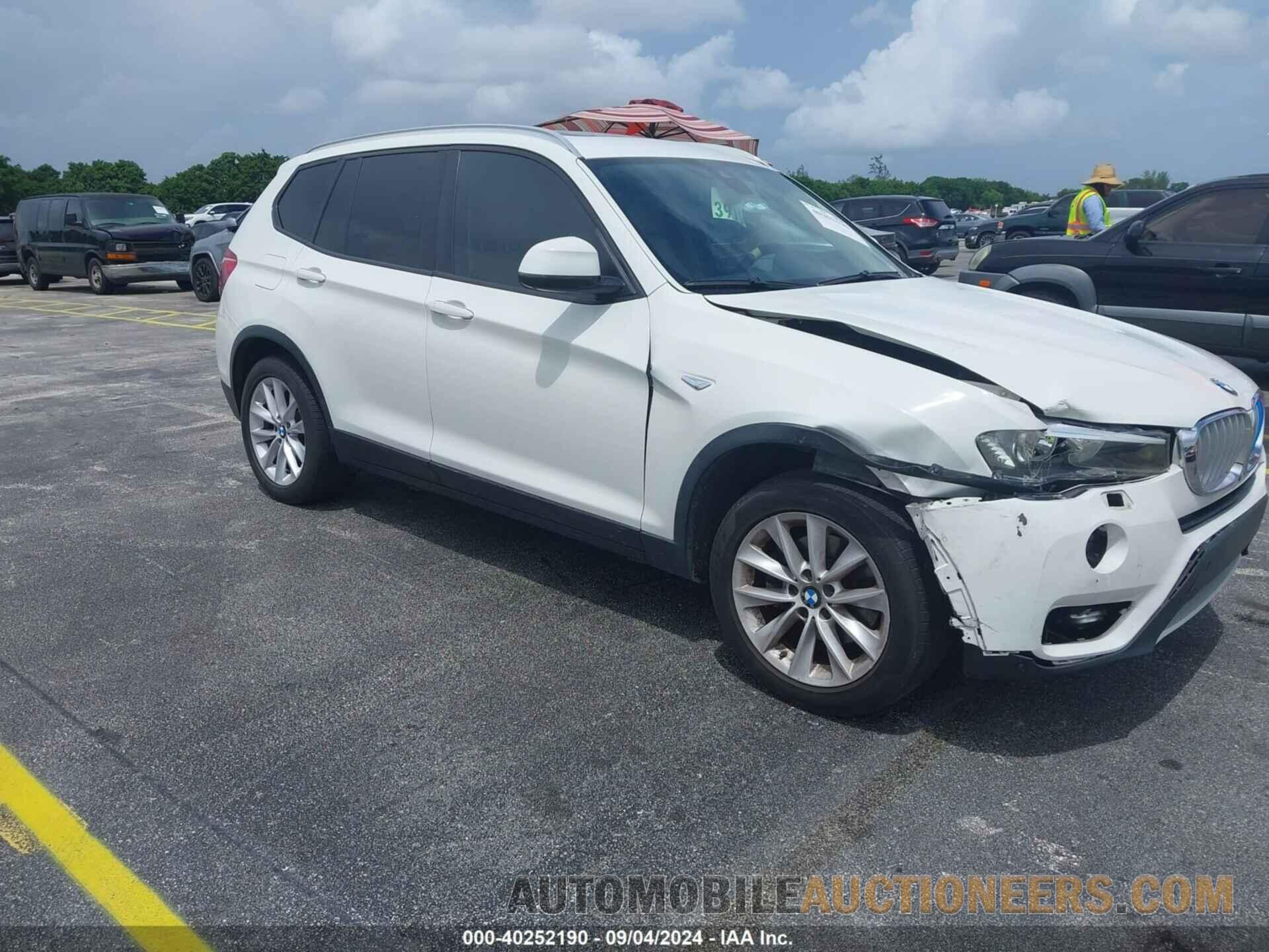 5UXWZ7C52G0R33116 BMW X3 2016