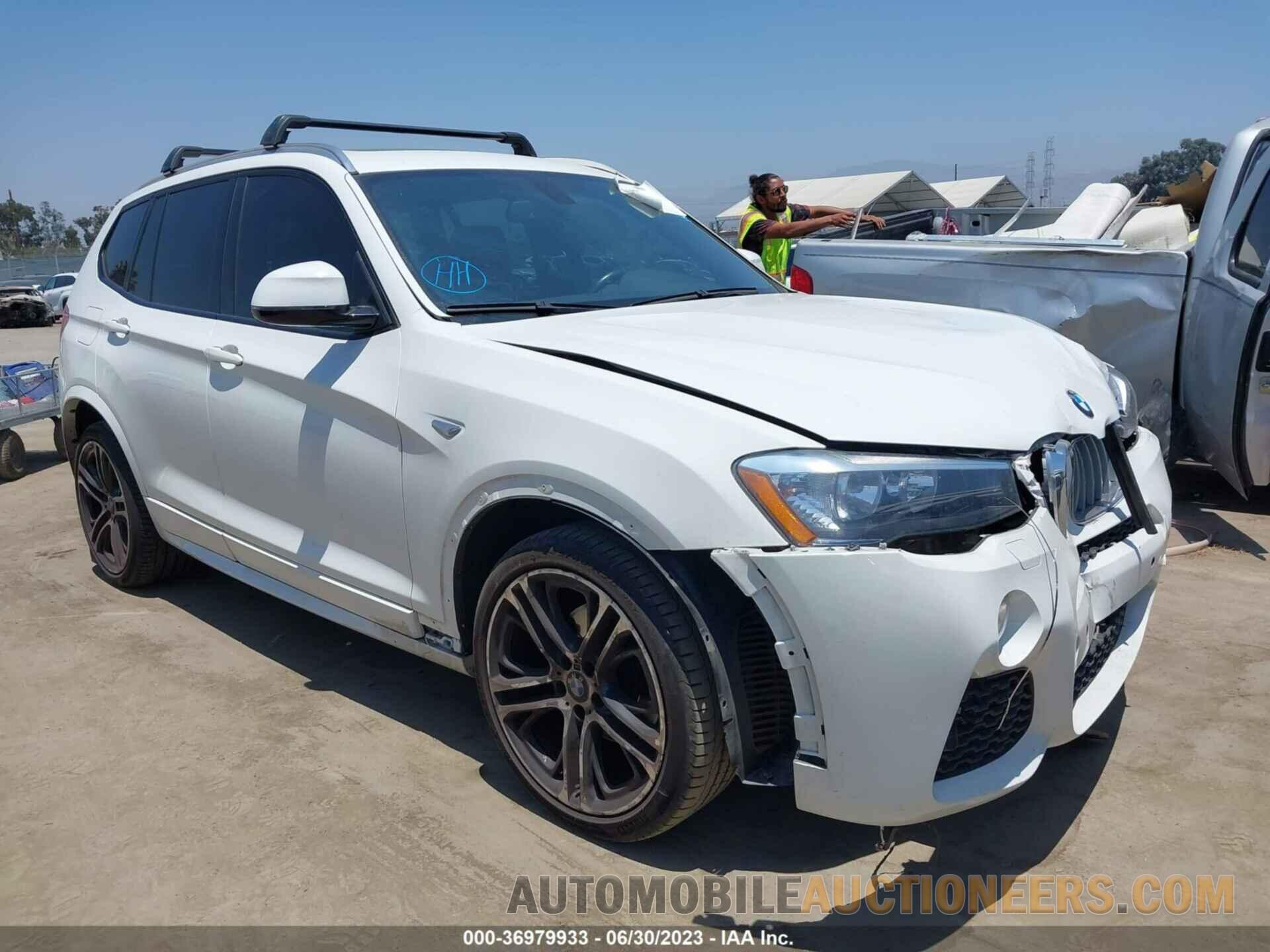 5UXWZ7C52H0U44698 BMW X3 2017