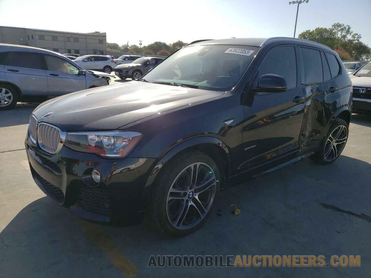 5UXWZ7C52H0U46175 BMW X3 2017