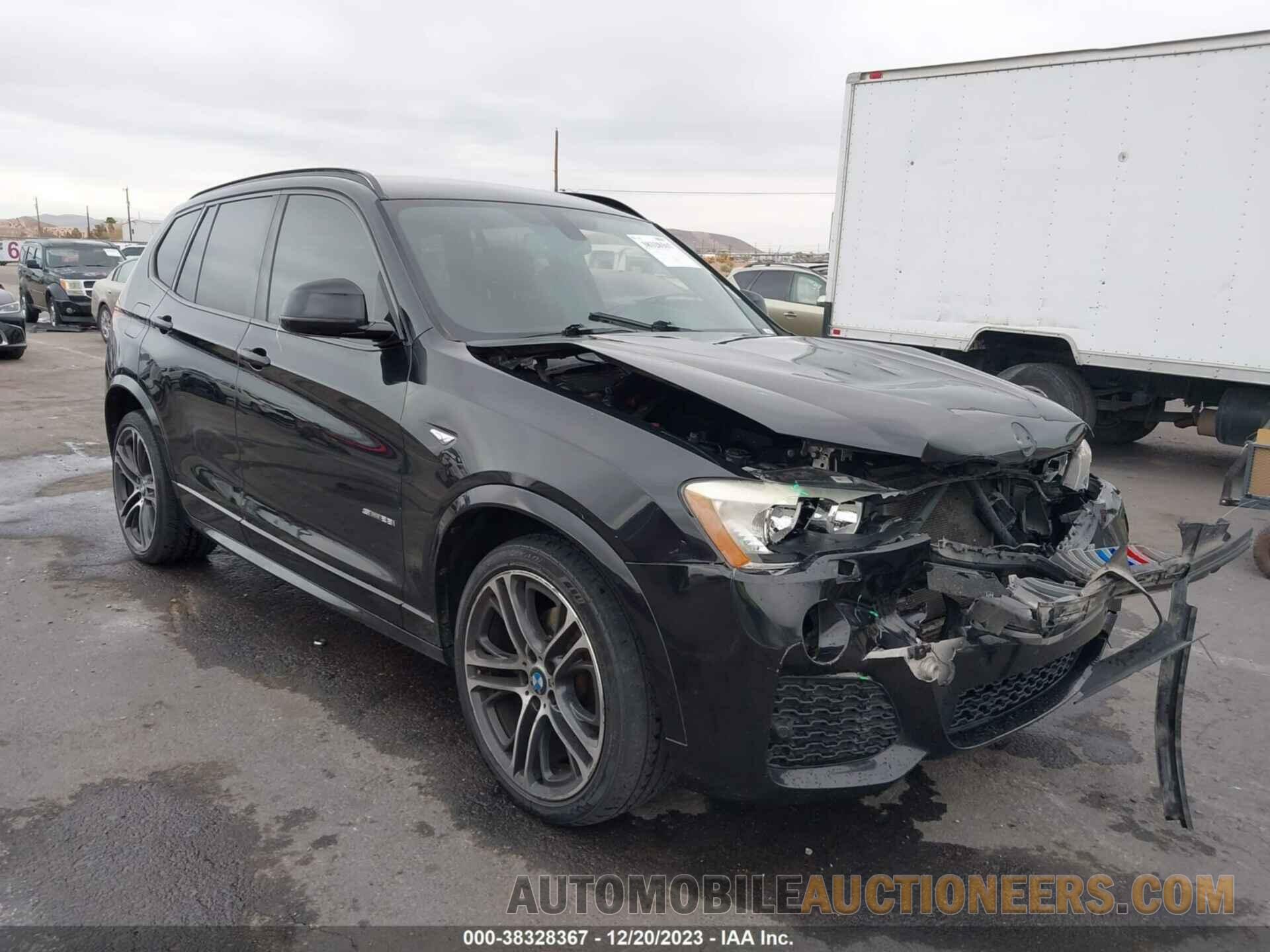 5UXWZ7C53F0M82907 BMW X3 2015