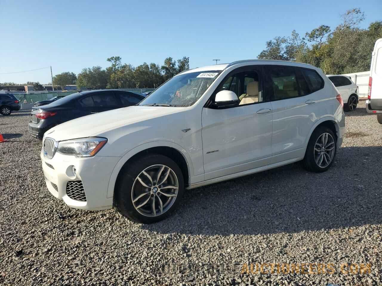 5UXWZ7C53F0M82910 BMW X3 2015