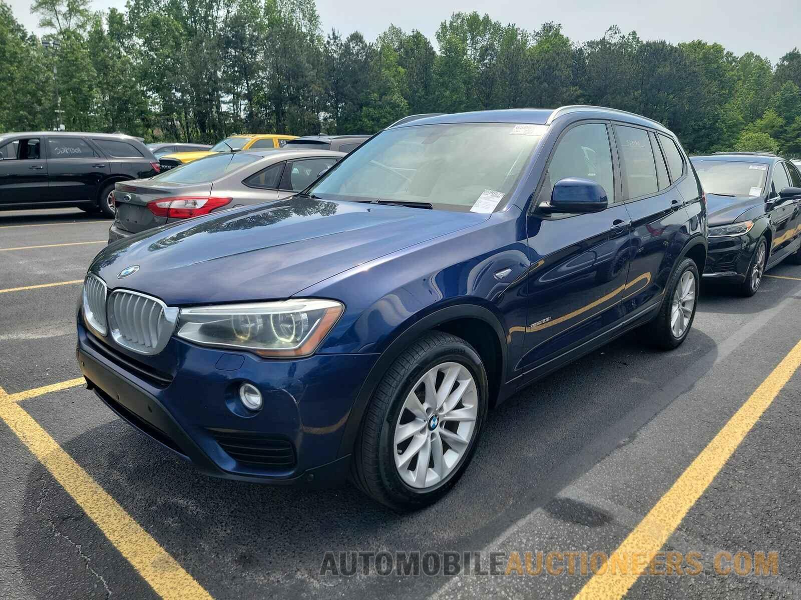 5UXWZ7C53F0M83250 BMW X3 2015