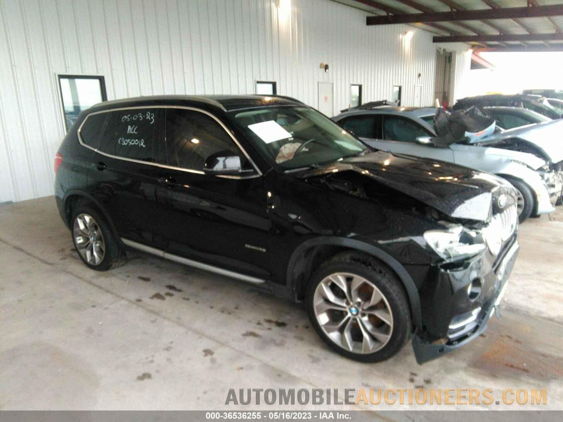 5UXWZ7C53G0R31648 BMW X3 2016