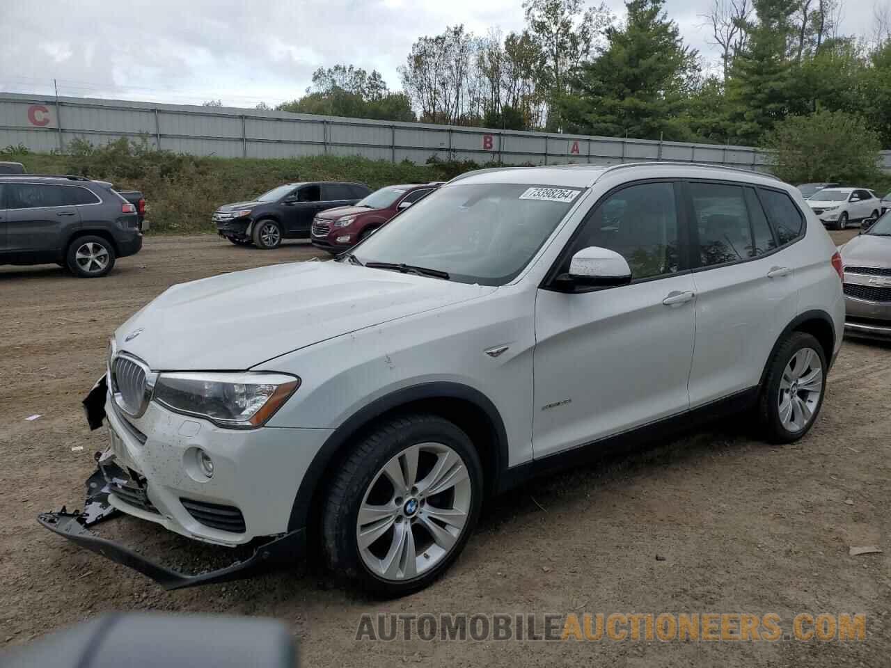 5UXWZ7C53G0R32850 BMW X3 2016