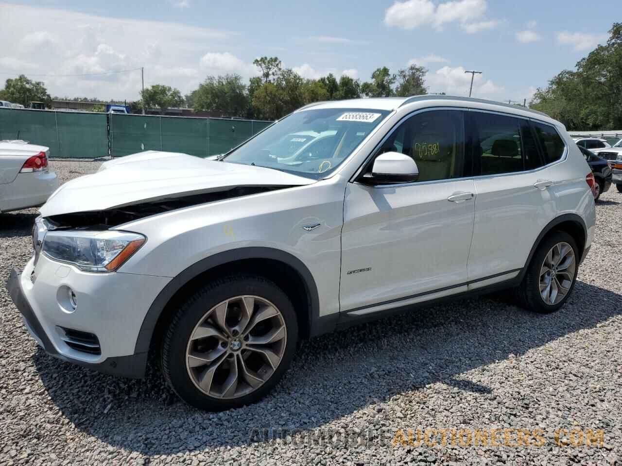 5UXWZ7C53G0T43426 BMW X3 2016