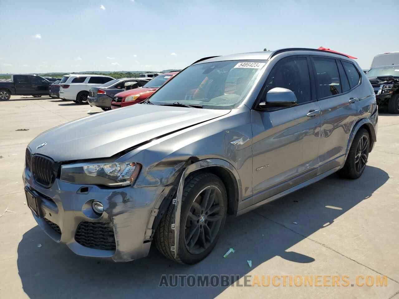 5UXWZ7C53H0T43878 BMW X3 2017