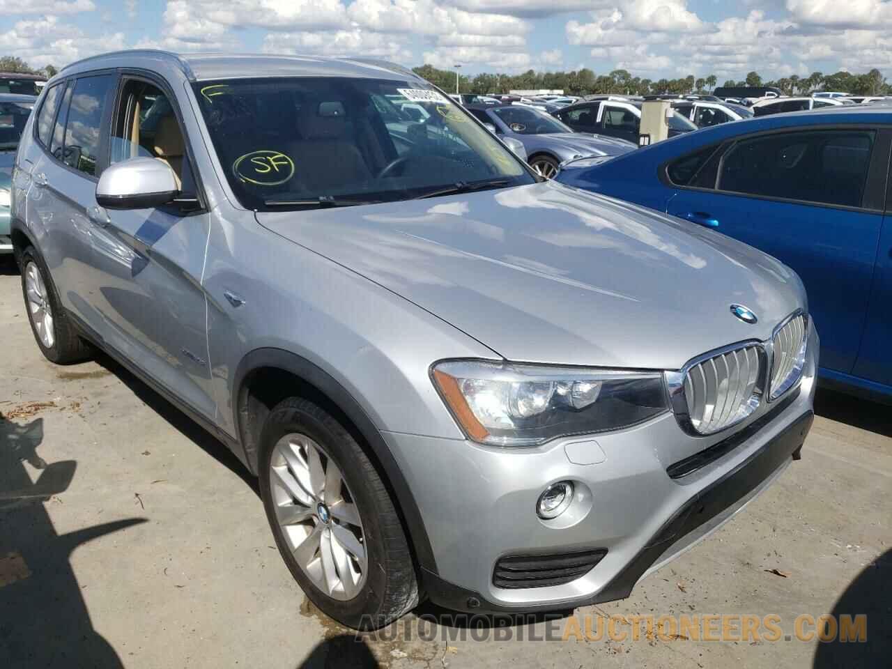 5UXWZ7C53H0T44285 BMW X3 2017