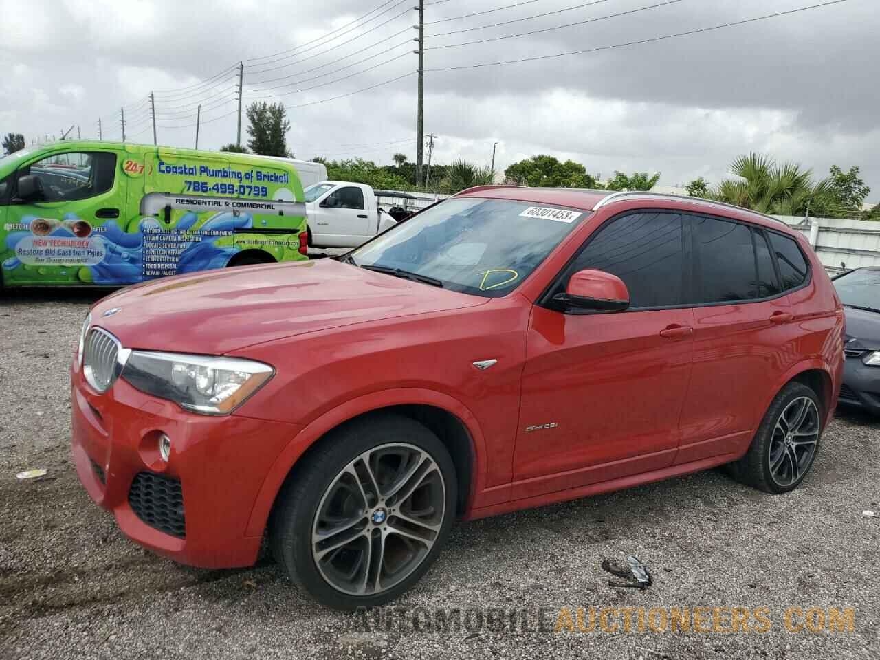 5UXWZ7C53H0U44824 BMW X3 2017