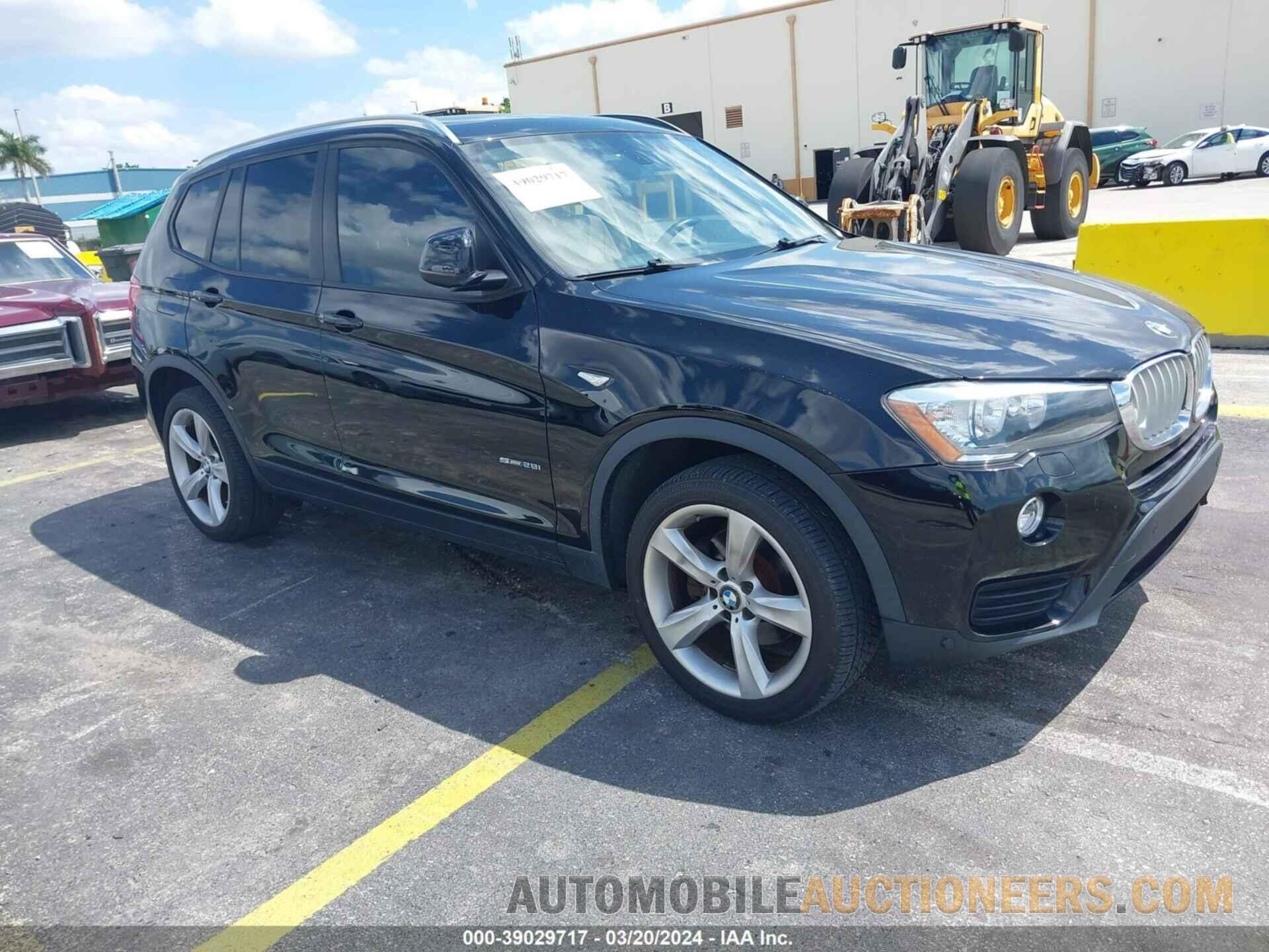 5UXWZ7C53H0V85621 BMW X3 2017