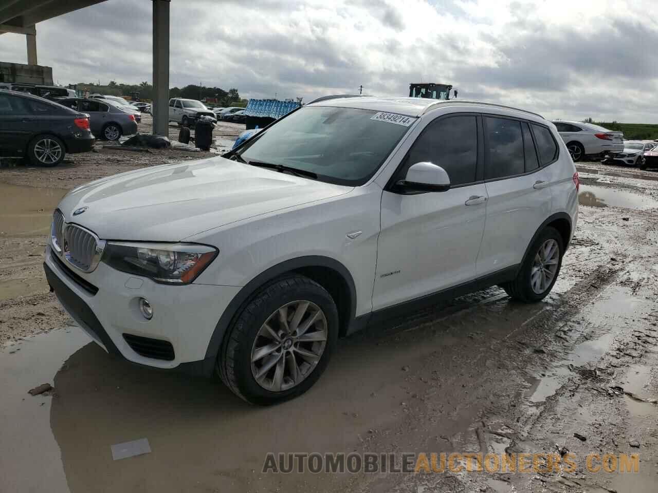 5UXWZ7C54F0F75650 BMW X3 2015