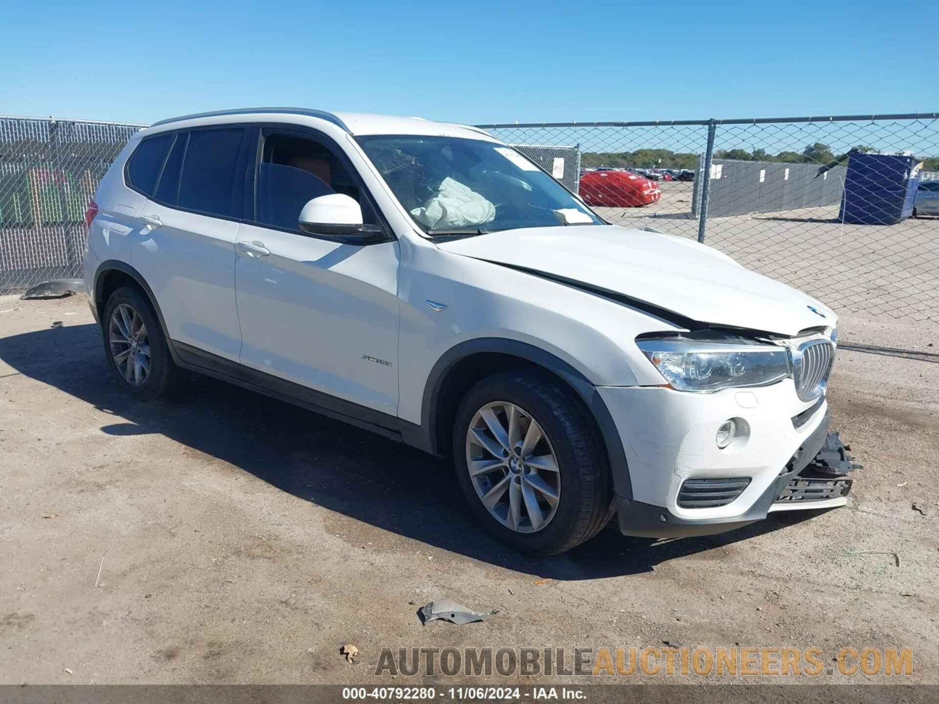 5UXWZ7C54F0M82933 BMW X3 2015