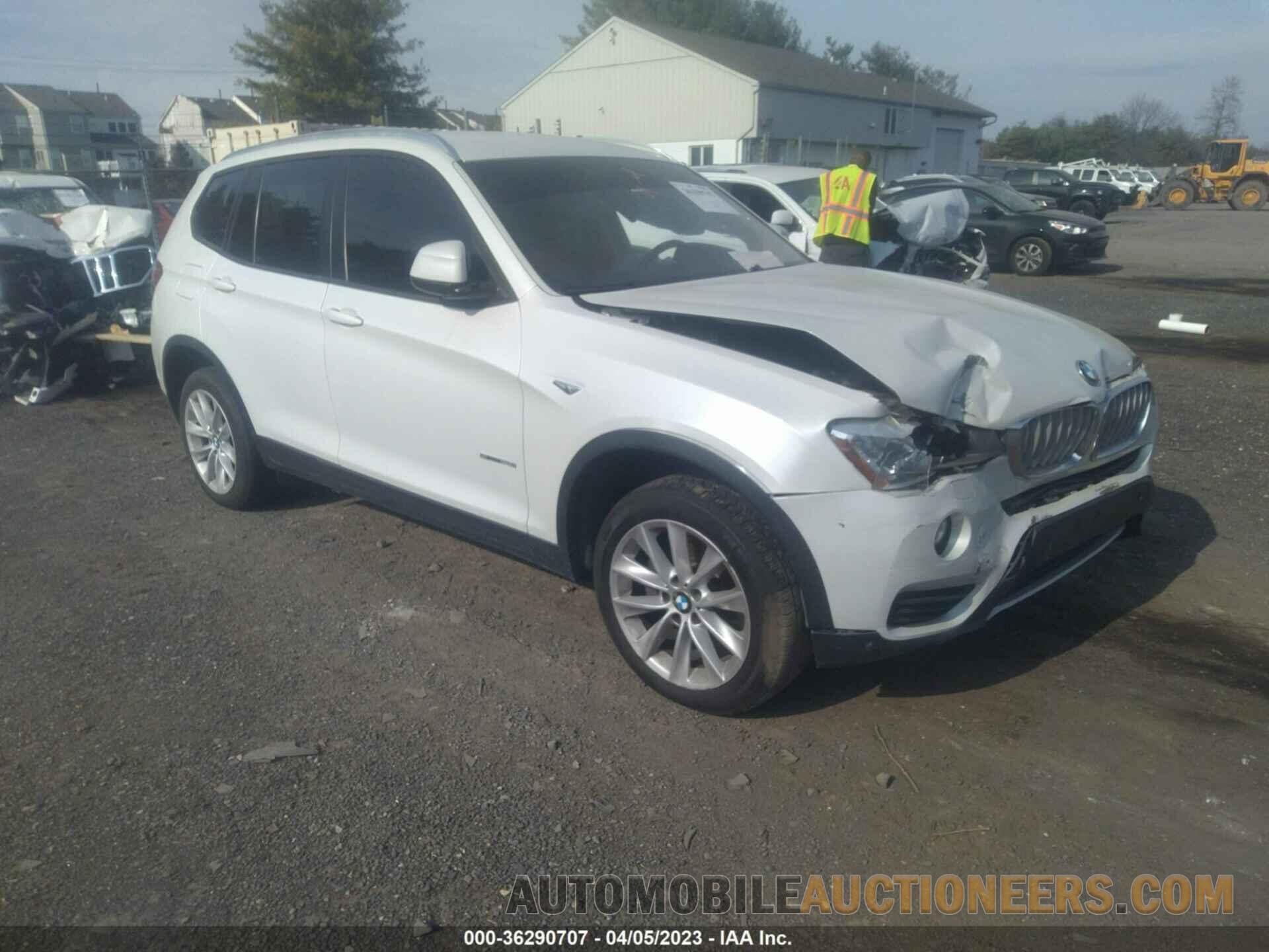 5UXWZ7C54F0M82964 BMW X3 2015