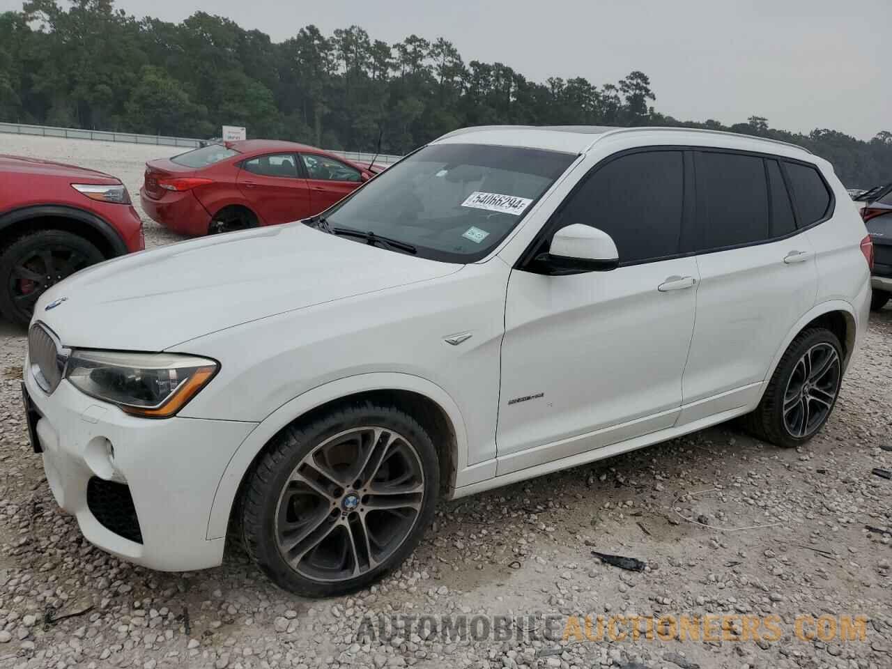 5UXWZ7C54G0M83761 BMW X3 2016