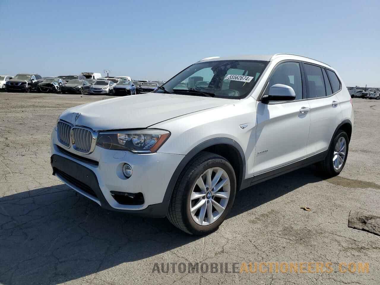 5UXWZ7C54G0R31965 BMW X3 2016