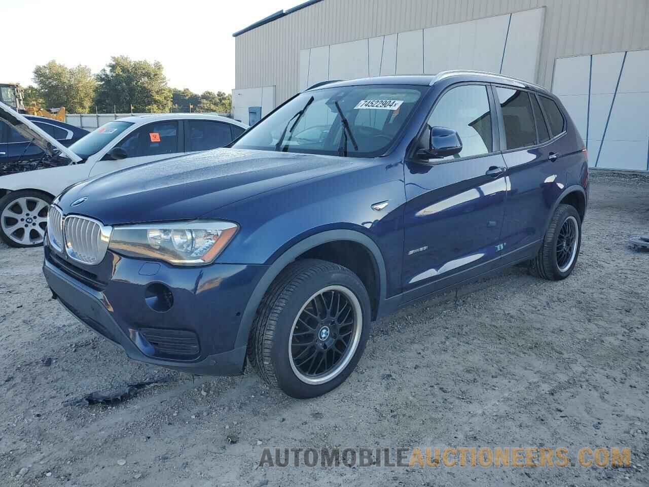 5UXWZ7C54G0T42799 BMW X3 2016