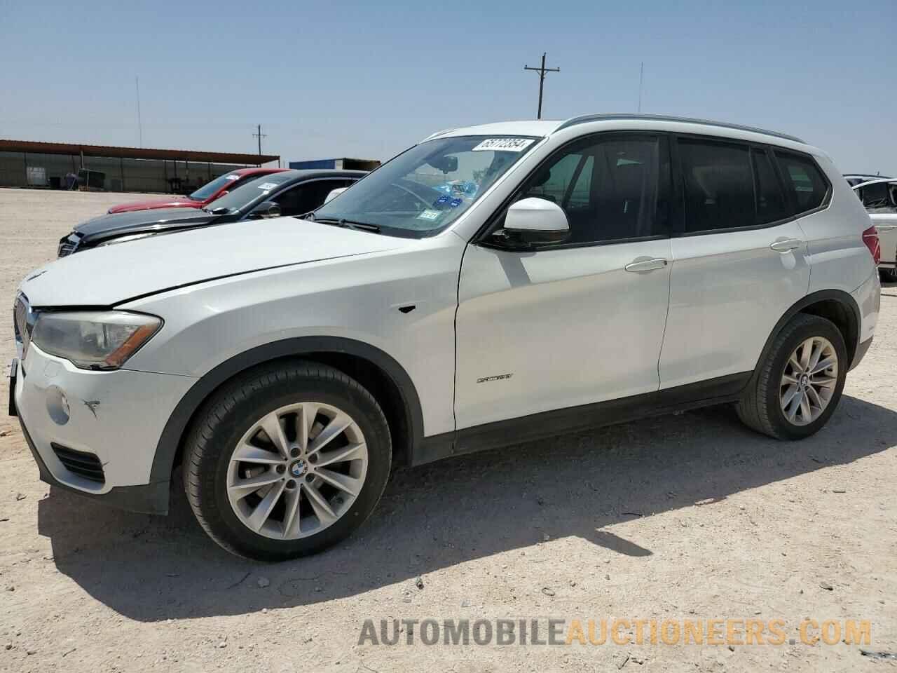 5UXWZ7C54H0T43551 BMW X3 2017