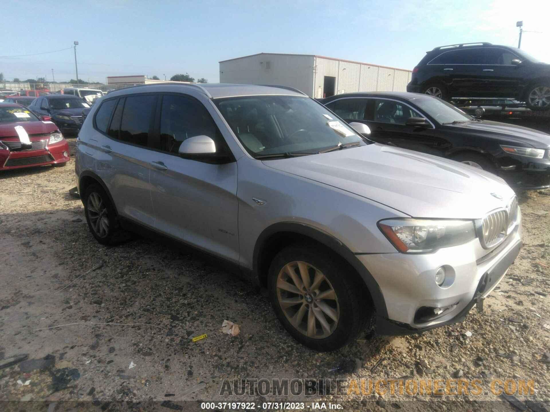 5UXWZ7C54H0T43596 BMW X3 2017